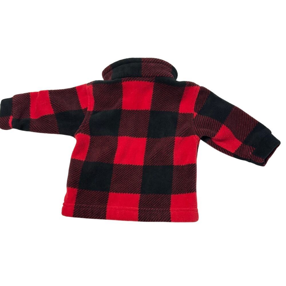 Columbia Baby Zing 3 Fleece 3-6 months Buffalo check - Picture 3 of 4